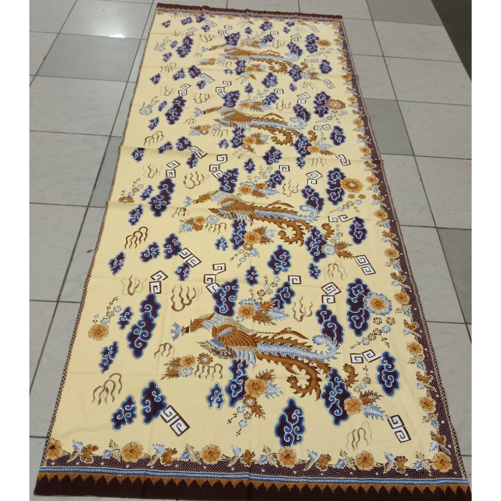 kain batik tulis motif burung.kain batik tulis cirebon