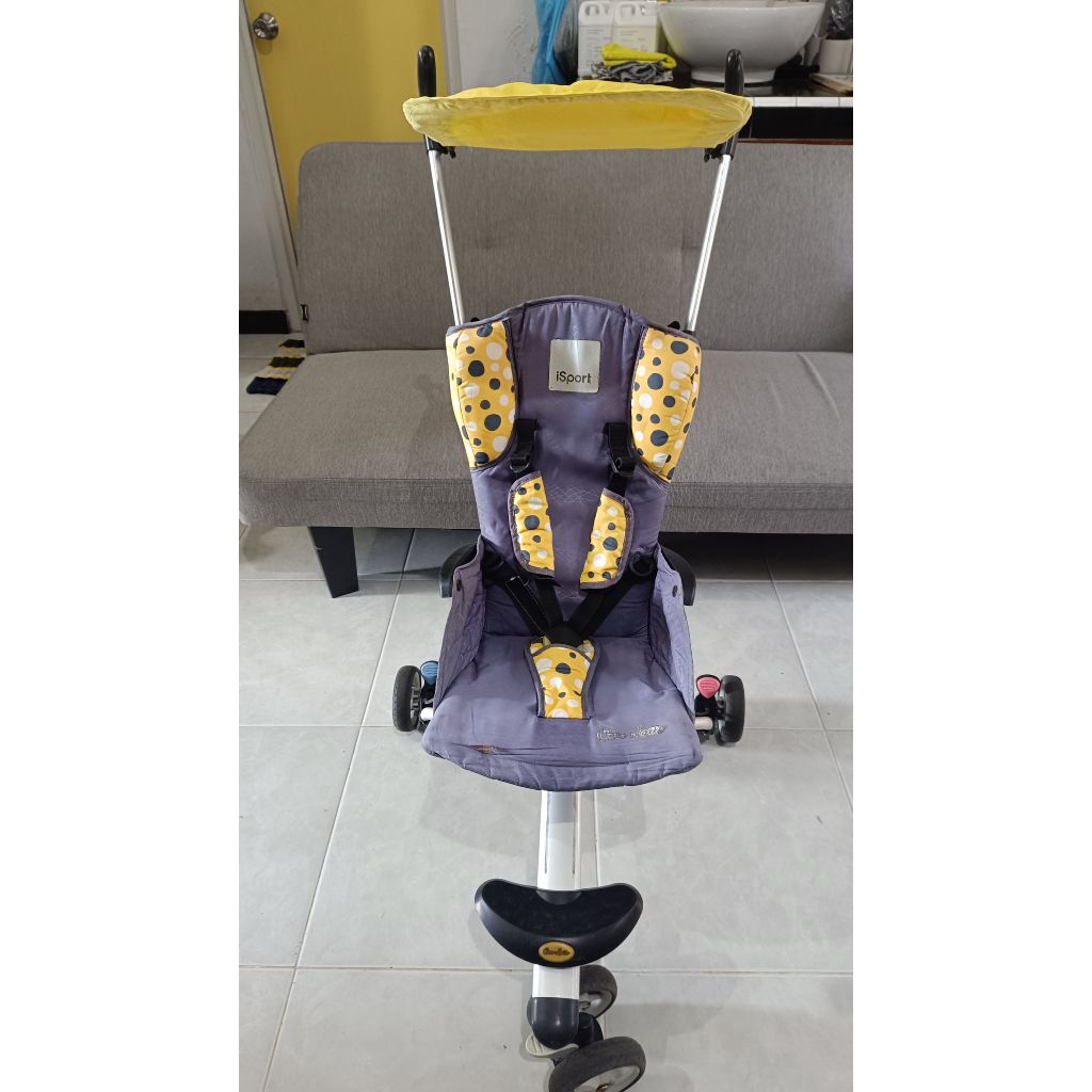 Preloved cocolatte isport kuning polkadot