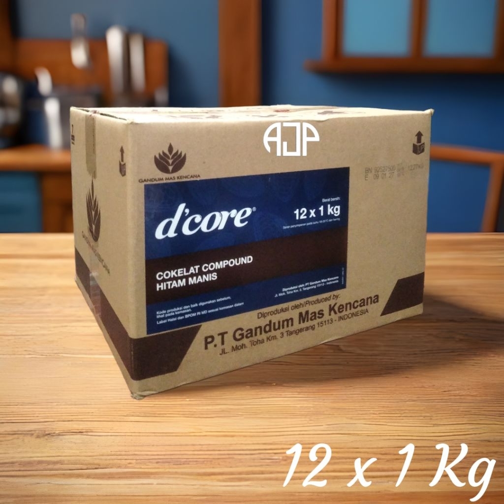 DCORE Chocolate Compound Dark | 1 Dus (12 Kg)