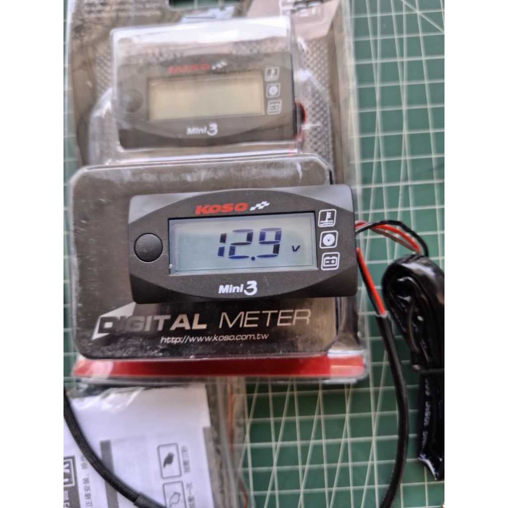VOLTMETER KOSO MINI3 UNIVERSAL