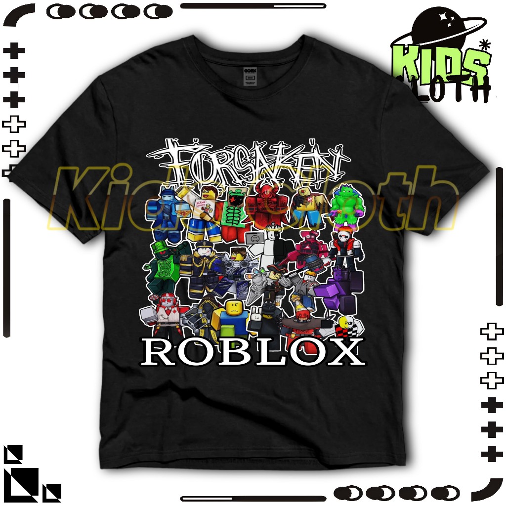BAJU ANAK ROBLOX FORSAKEN KAOS ANAK ROBLOX FORSAKEN