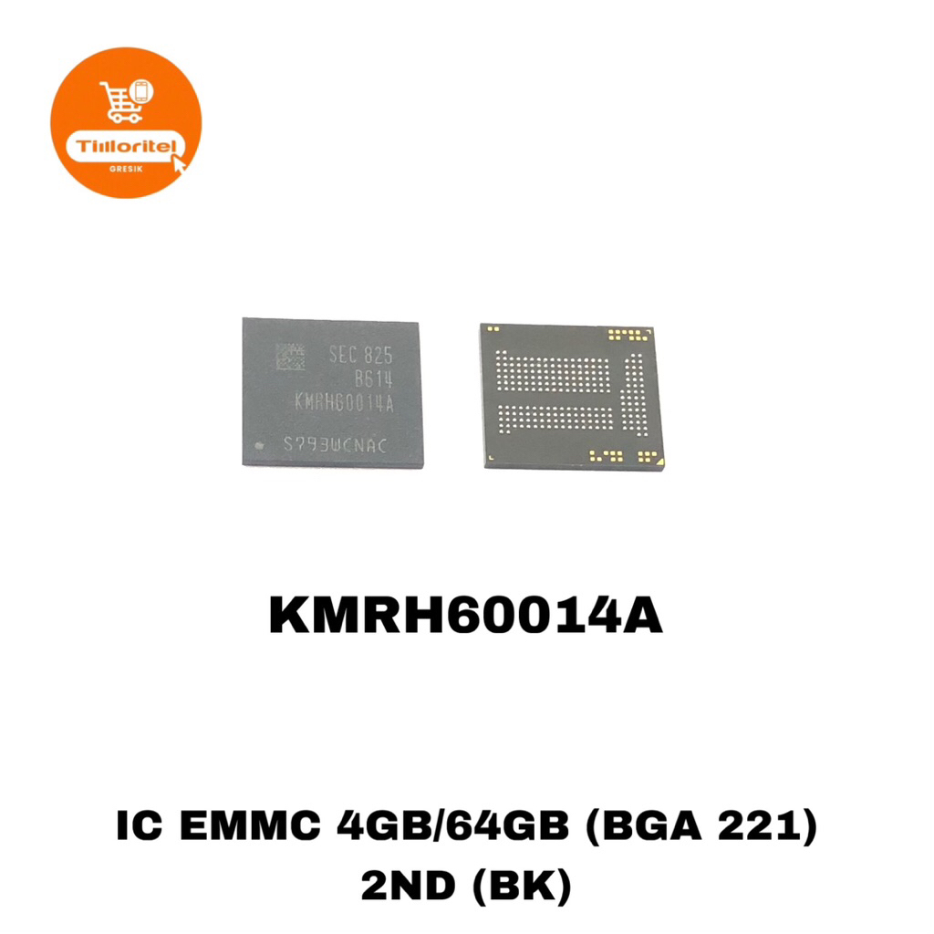 IC EMMC KMRH60014A 4GB/64GB (BGA 221) 2ND (BK)