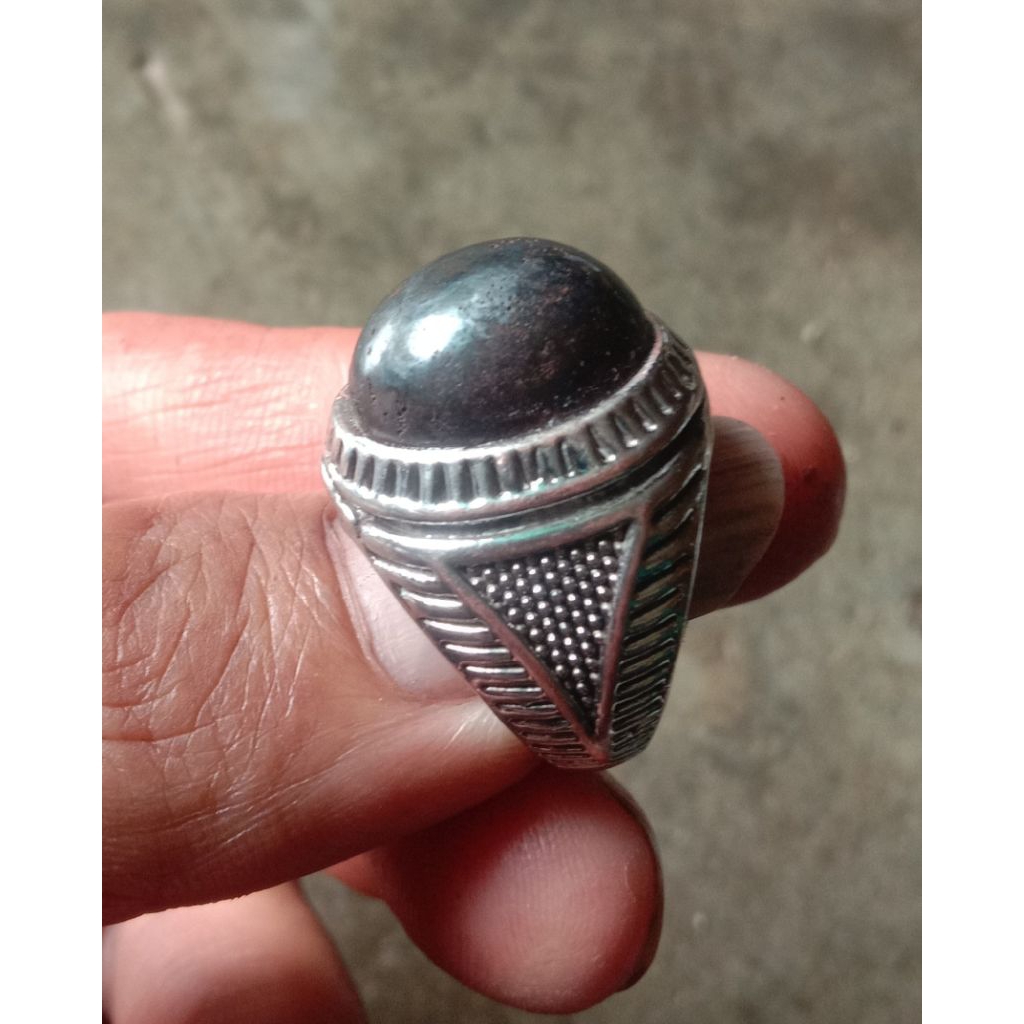 cincin badar besi hitam kursani lawasan
