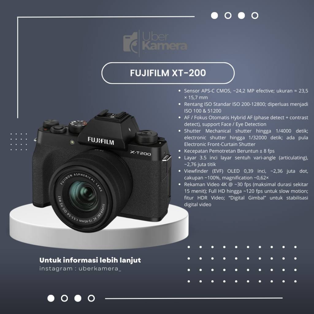 FUJIFILM XT200