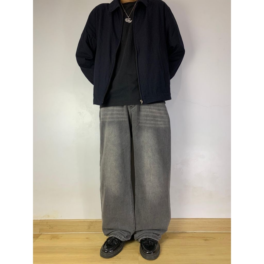 baggy jeans washed usa