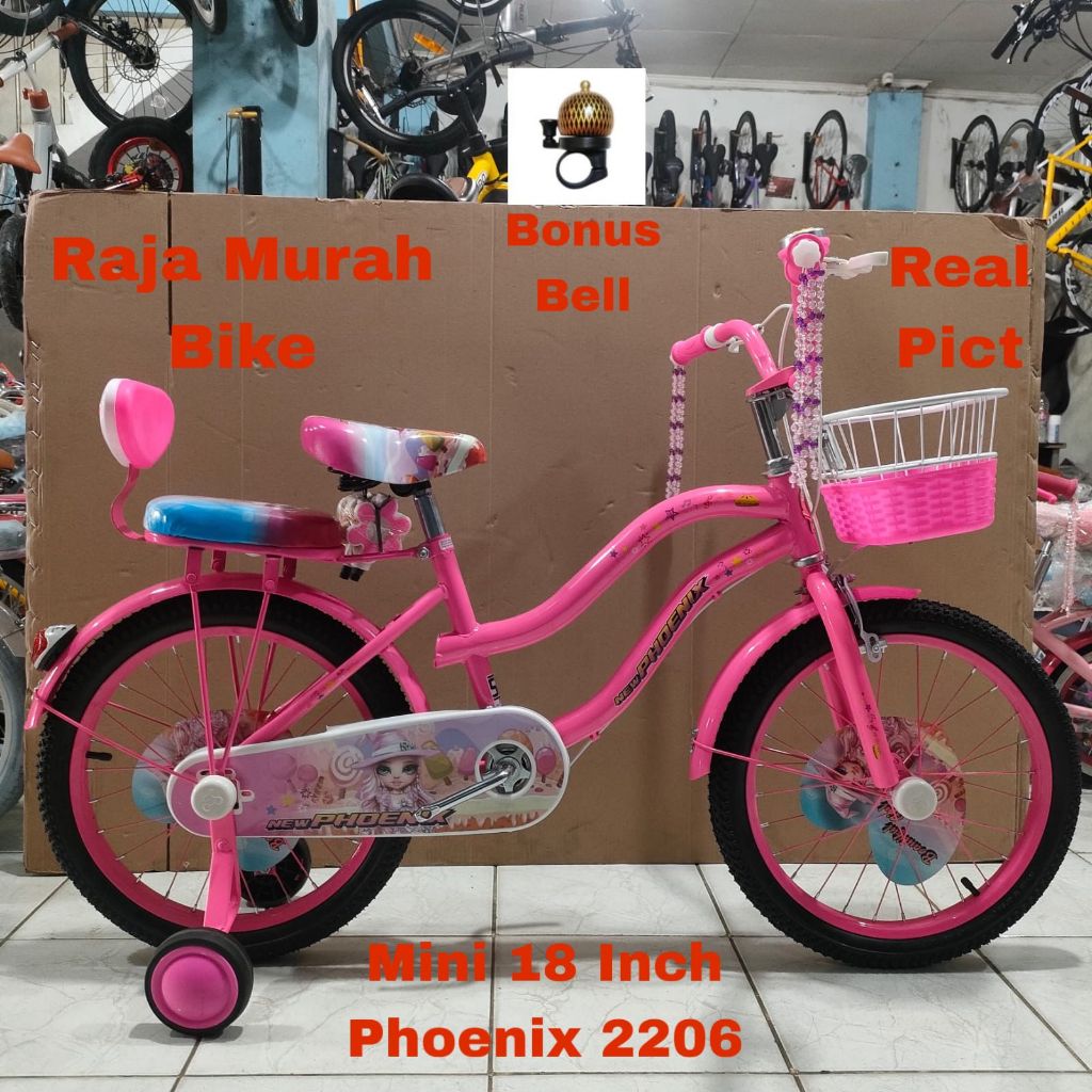 Sepeda Anak Perempuan Mini Phoenix 2206 18 Inch Sepeda Anak Mini Phonenix 2206 18 Inch