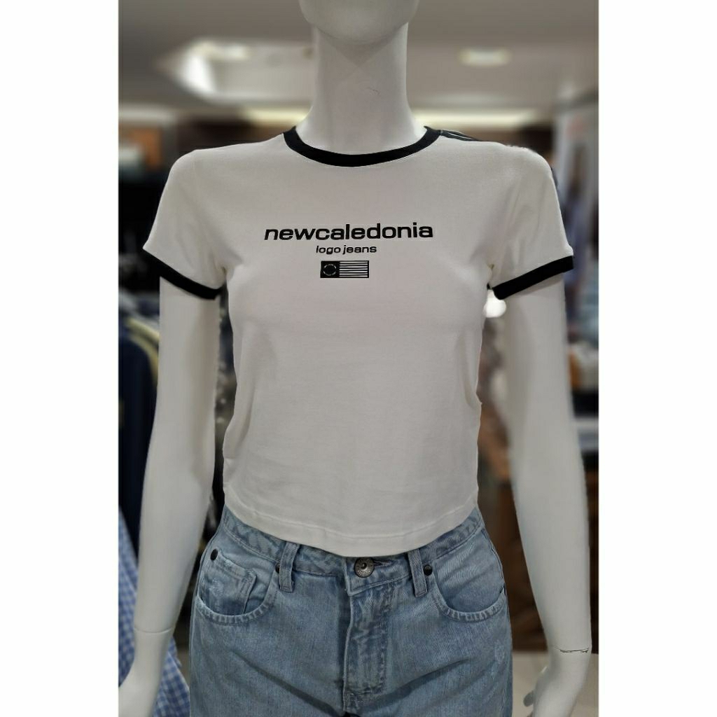 Logo Jeans T-shirt Wanita Original Kaos Wanita Original Logo Jeans