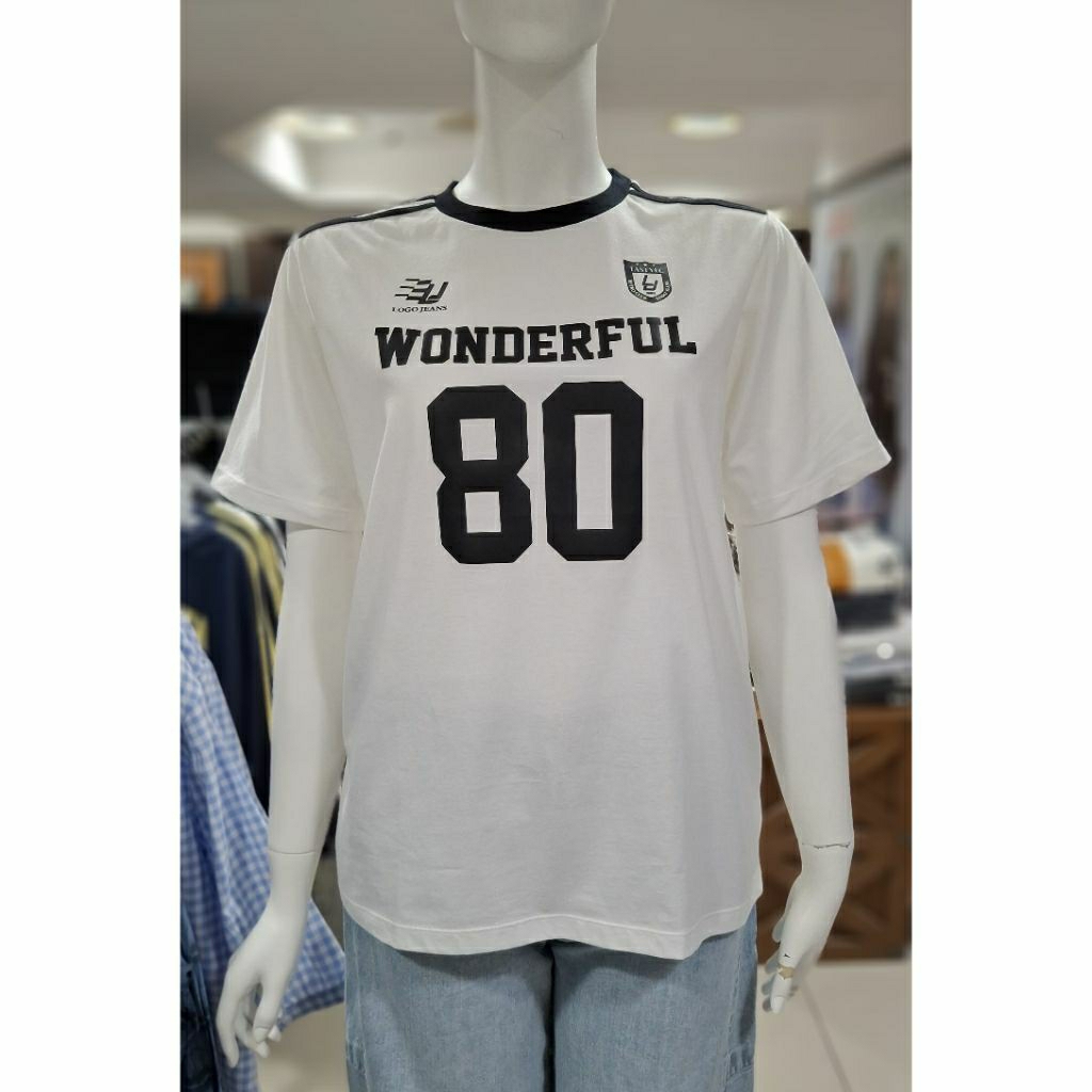 Logo Jeans - Kaos Over Size Wanita Logo Jeans Original New Arrival