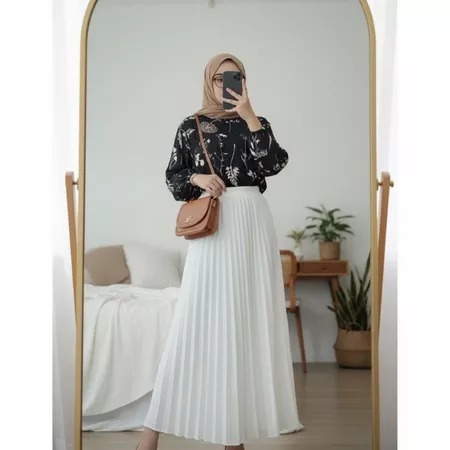 AFIRA KEMEJA RAYON LD 110 / KEMEJA WANITA / KEMEJA TERBARU / KEMEJA KANCING / KEMEJA MOTIF /KEMEJA K