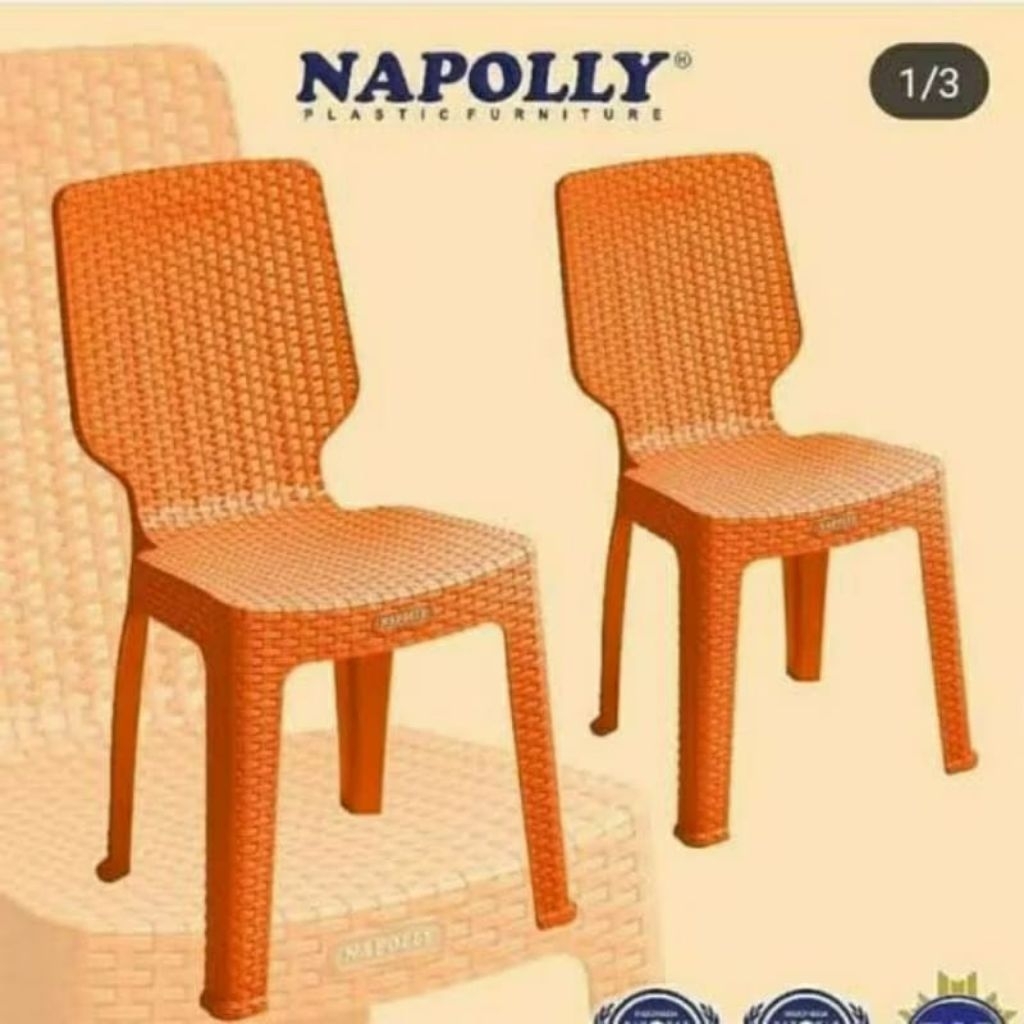 PAKET KURSI 2R3 NAPOLLY - PAKET KURSI NAPOLLY SENDER/KURSI TERAS