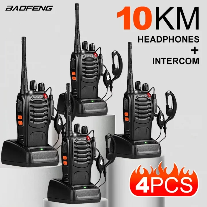 【100%Ori】HT Baofeng 888S / Baofeng Handy Talky RadioHT/ Antena Radio HT Baofeng 888S/Radio HT Walkie