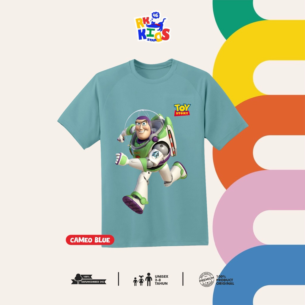 kaos anak custom combed24s
