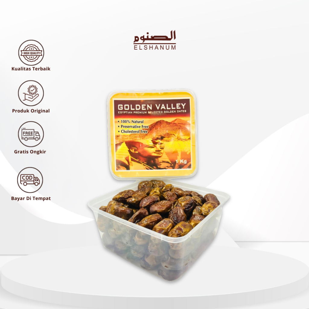 Kurma Golden Valley 500-1000gr / Kurma Golden Valley / Kurma Golden Valley 1 kg /  alelal store