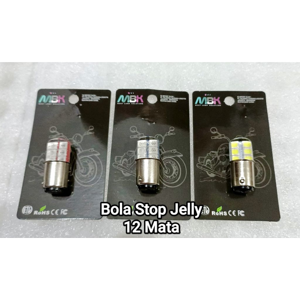 BOLA STOP JELLY 12 MATA / BOLA LED MOTOR