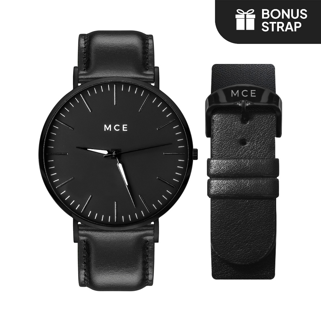 MCE Jam Tangan Pria Fortune Series Full Black