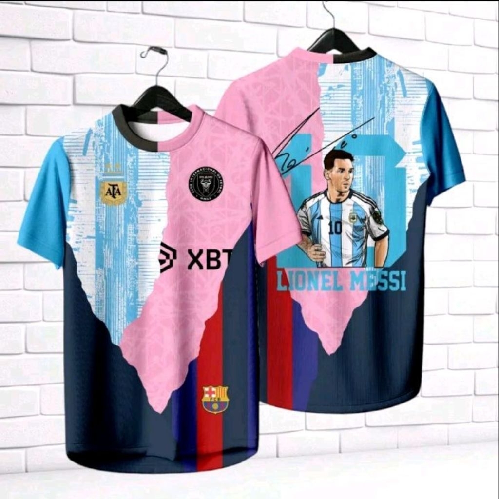 Jersey Bola Kombinasi Club/Negara Lionel Messi