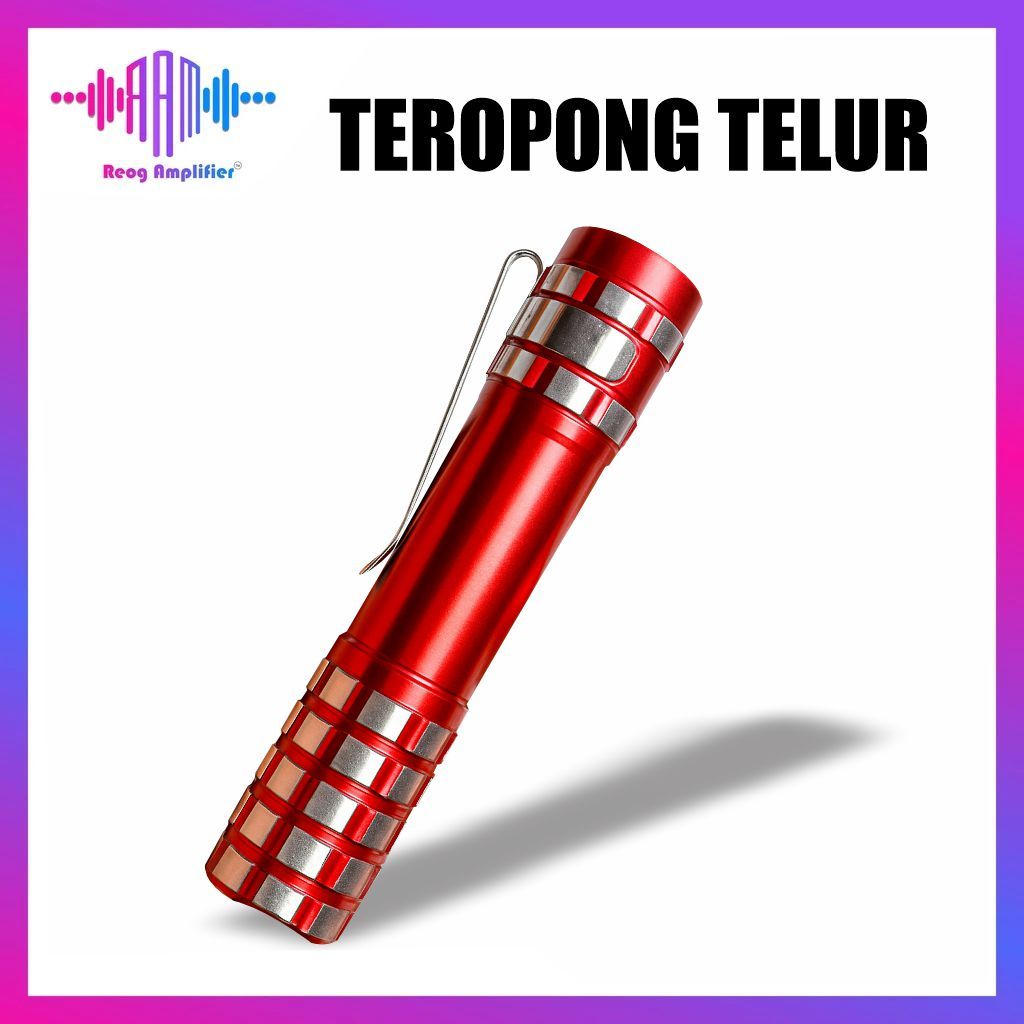 Senter / Teropong Mini Led + Baterai
