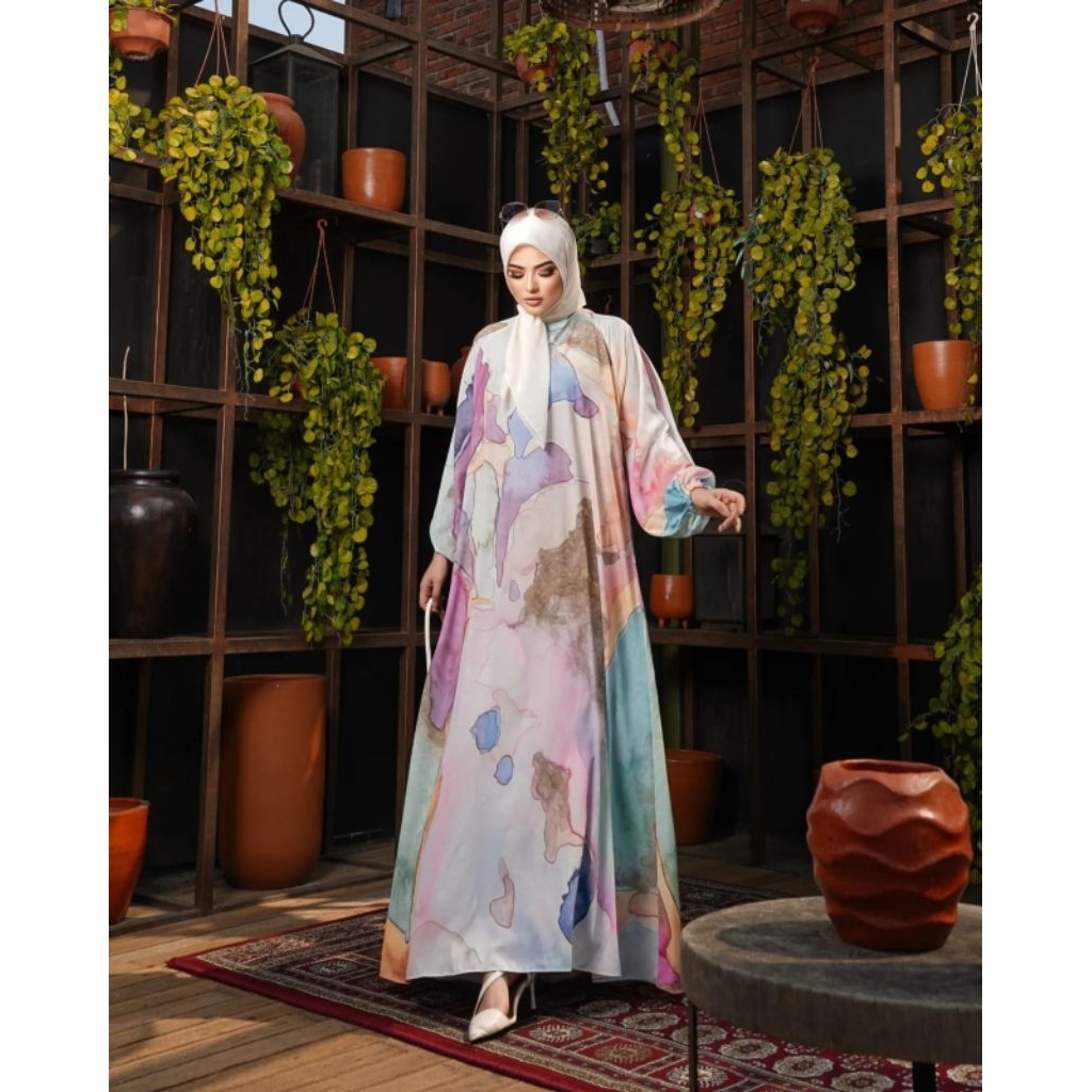 KUFFA Abayat Material Silk Doff