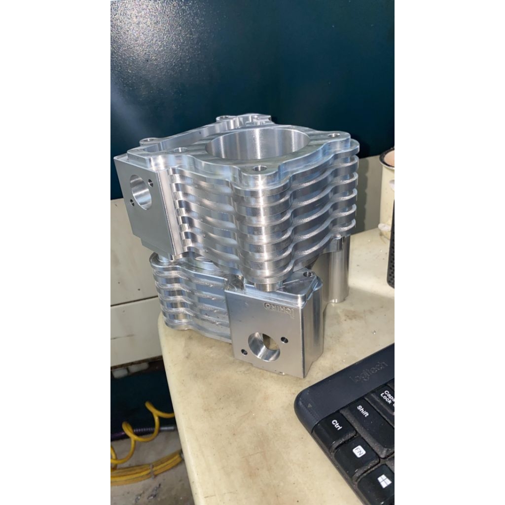 block billet Custom blok motor MX King 200 350 500 dan berbagai macam jenis dan ukuran tanpa bushing