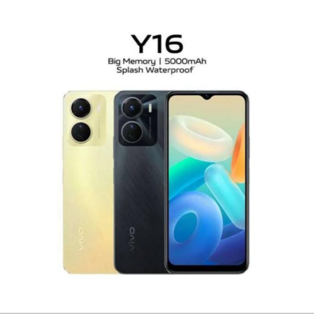 HP VIVO Y16 4/32 GB - VIVO Y 16 RAM 4GB ROM 32GB GARANSI RESMI