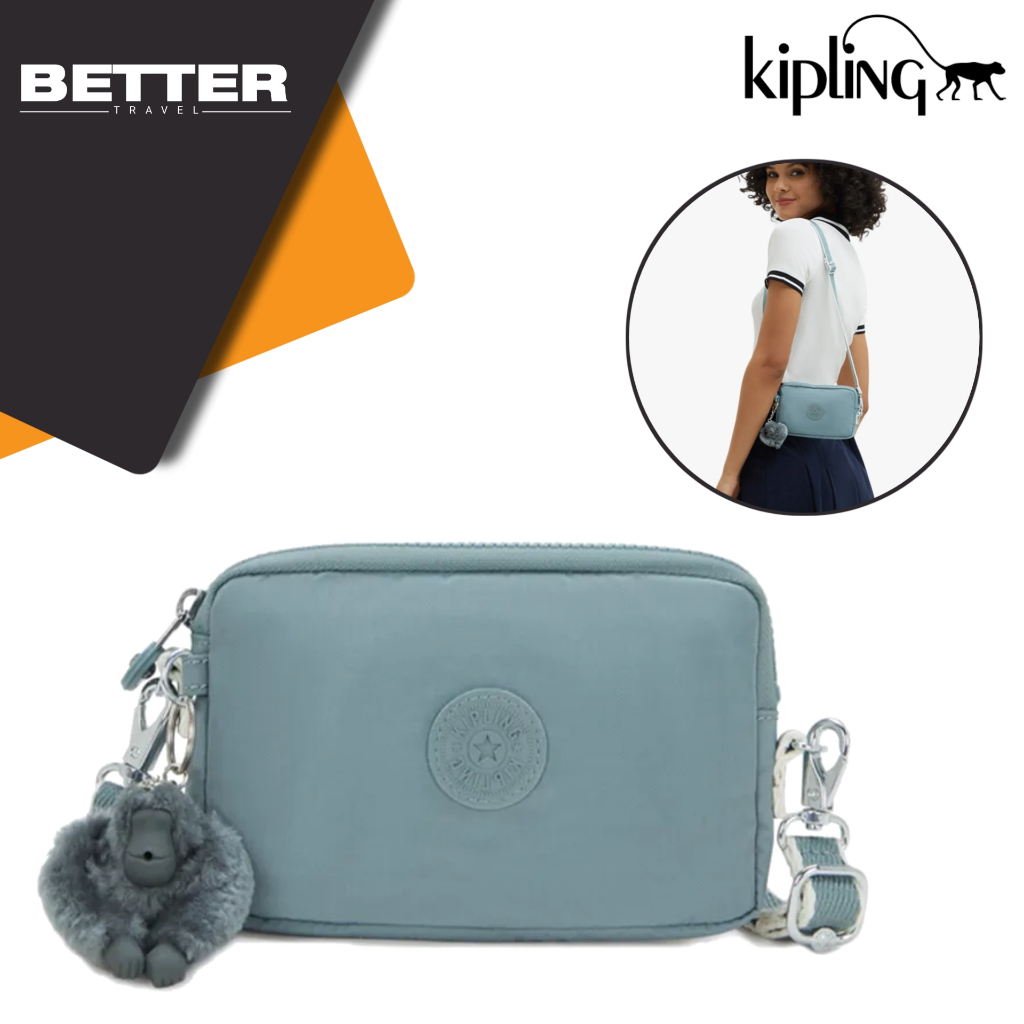Pouch selempang wanita KIPLING tas hp crossbody mini traveling daily