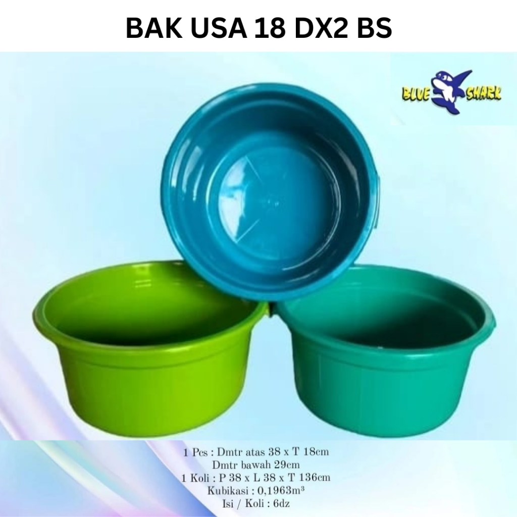 BAK AIR USA 18 DX BLUE SHARK