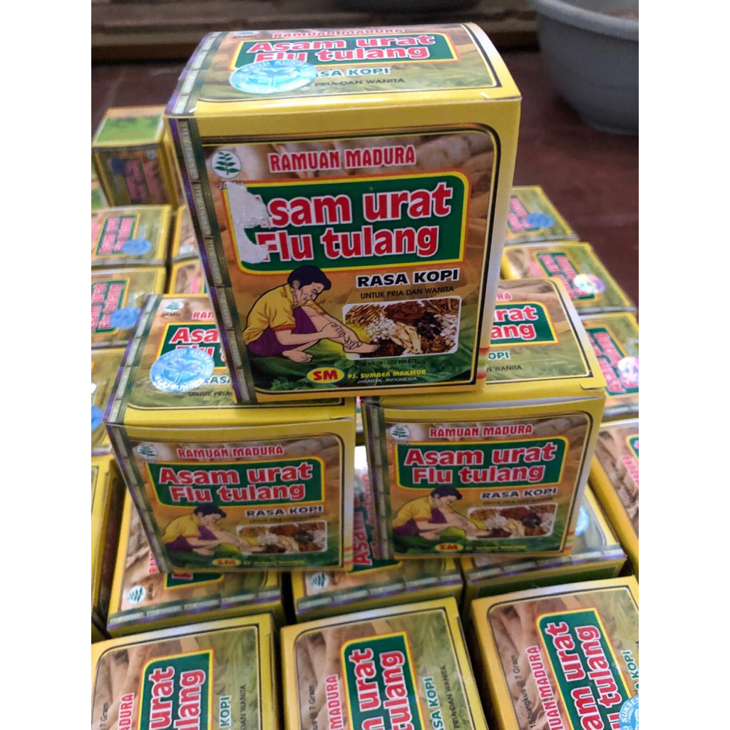 kopi asam urat flu tulang