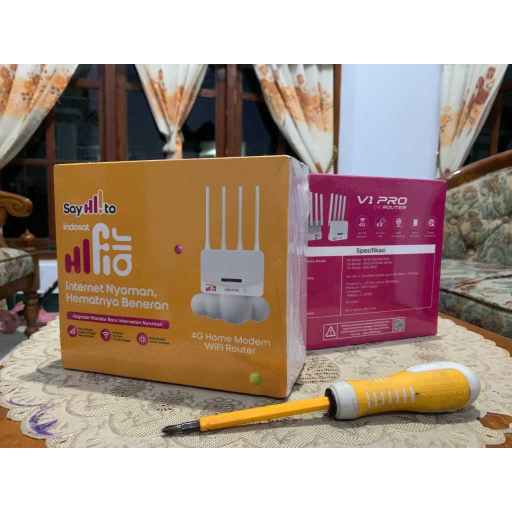 IndosatHiFi Air : Modem + SIM Card IM3 50GB