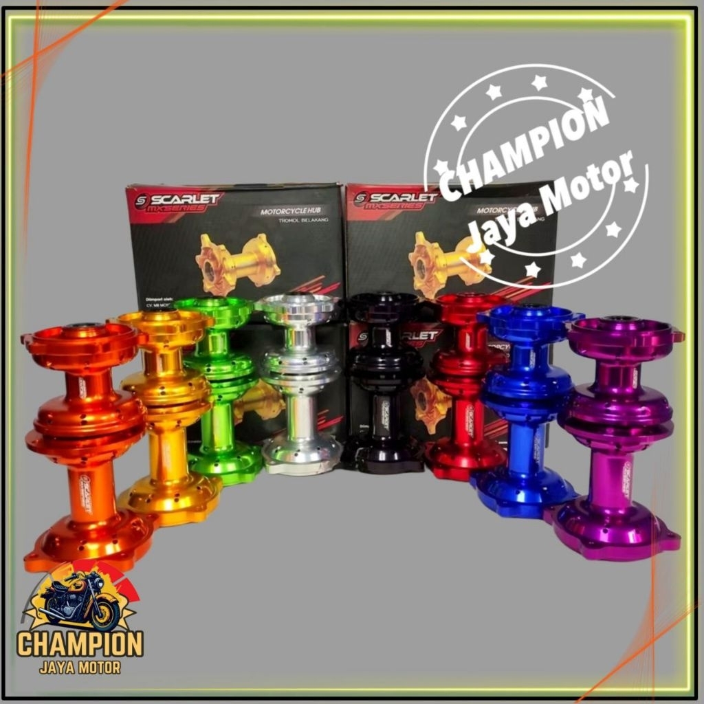 TROMOL SCARLET CNC CRF 150L KLX 150 DTRACKER 150 YAMAHA WR155 WARNA HITAM MERAH BIRU ORANGE HIJAU UN
