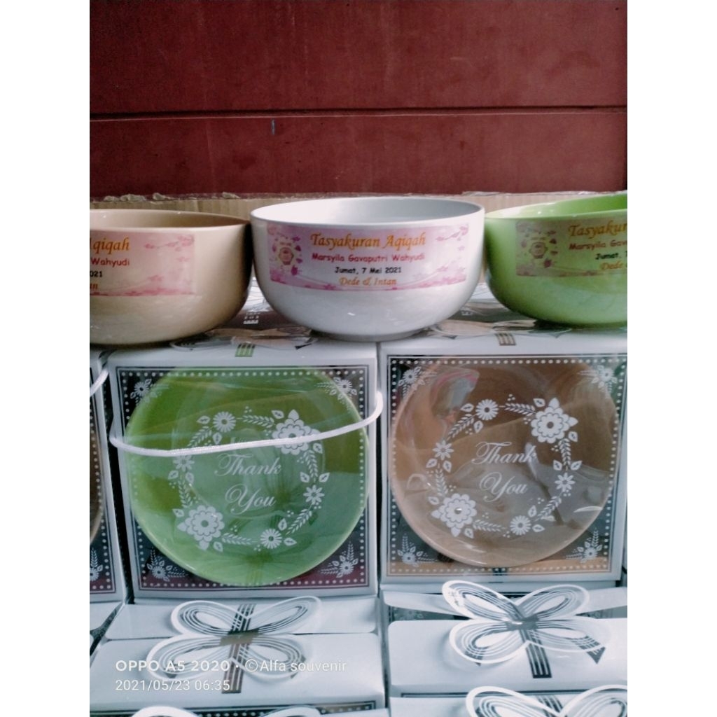 souvenir mangkok twotone/souvenir mangkok keramik /souvenir wedding/souvenir kantor