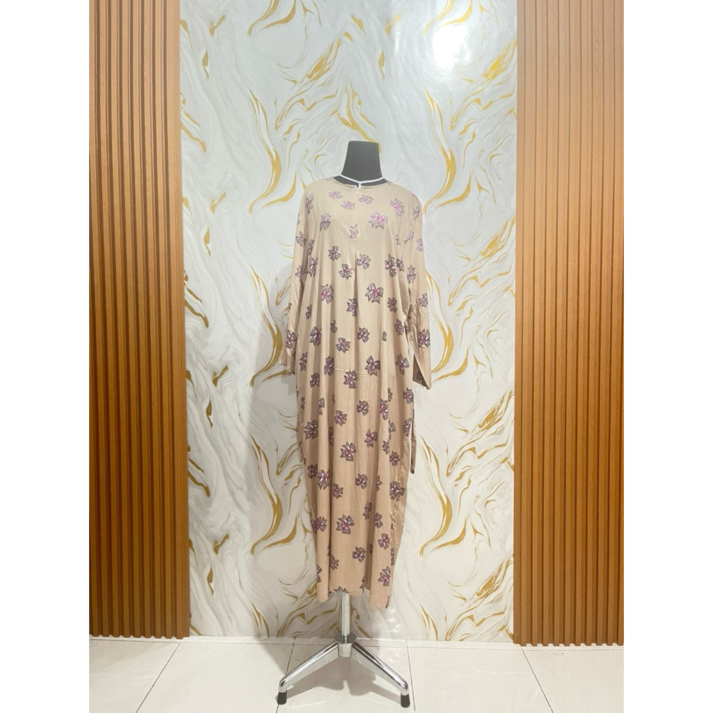 Daster Gamis Rayon Premium adem dan kekinian/daster gamis busui kekinian/ Gamis resleting