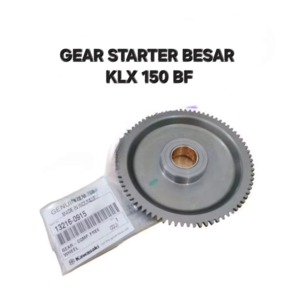 GEAR STARTER STATER BESAR KLX 150 BF ORIGINAL