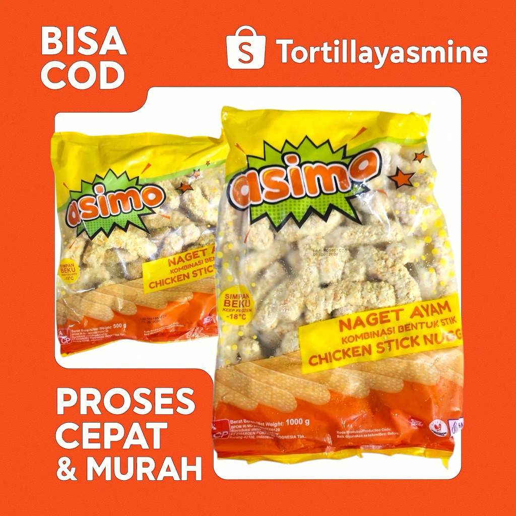asimo ciken nuget 1kg & 500g