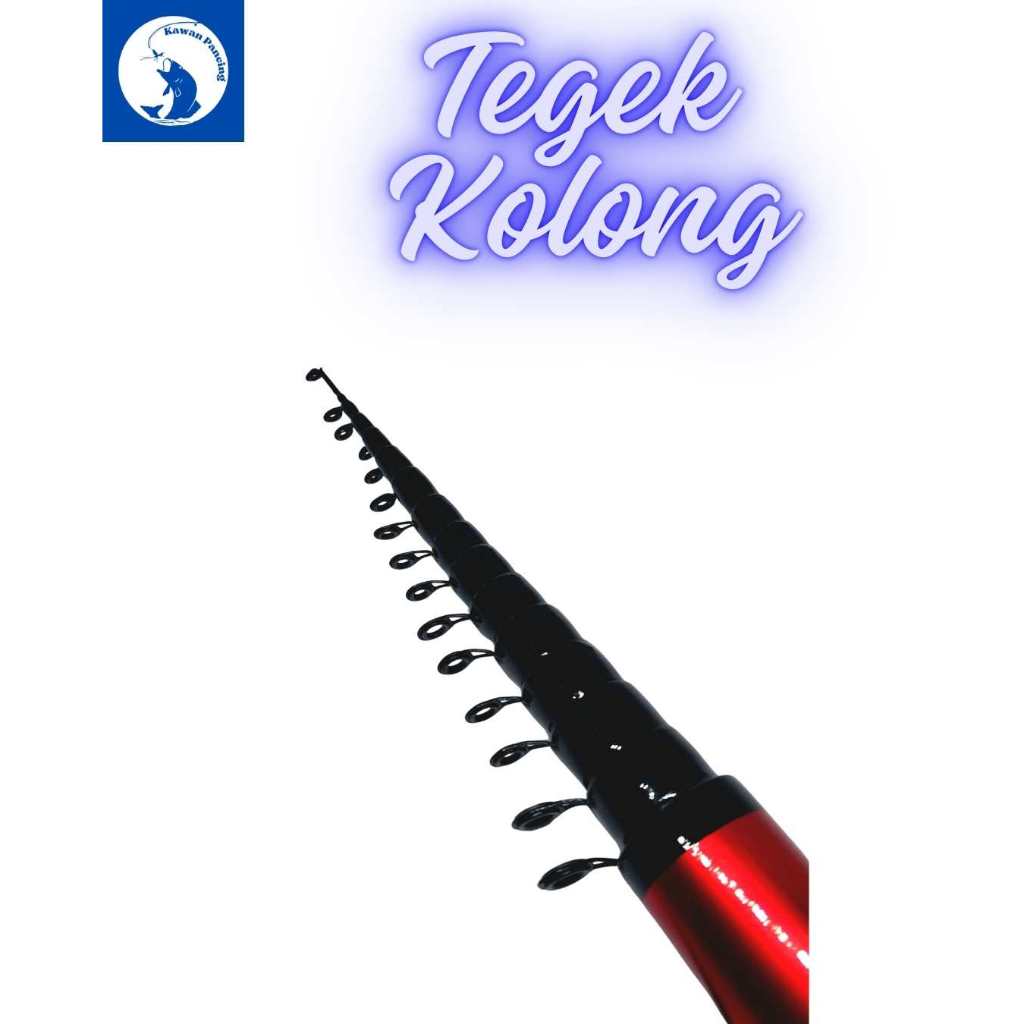 Joran Pancing Tegek Kolong Bonsai Kaku 270 cm & 450 cm