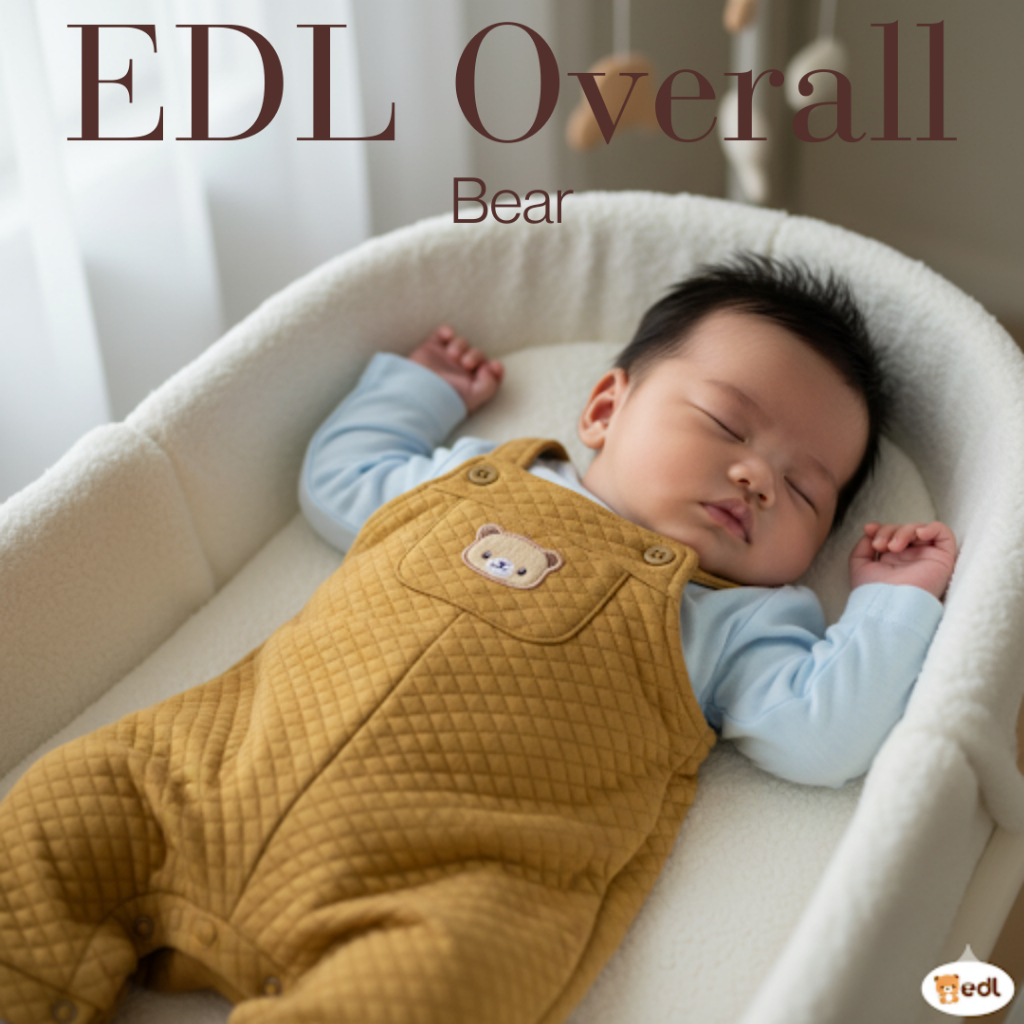 EDL Baby - Overall Baby Bayi Newborn Laki Laki Perempuan usia 0-9 bulan