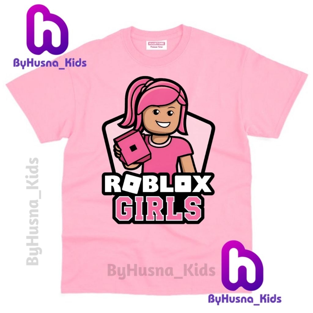 BAJU ANAK KAOS ANAK ROBLOX GIRLS GAMERS ANAK PEREMPUAN ANAK CEWE