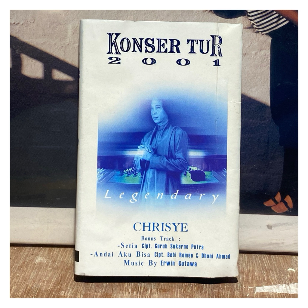 kaset pita CHRISYE Konser tur 2001