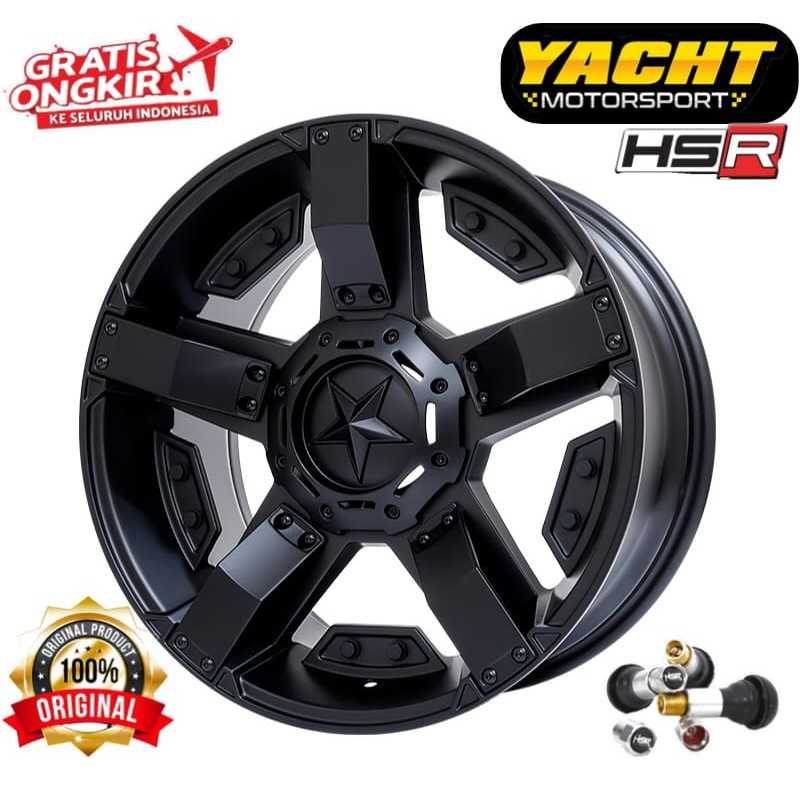 HSR Rasta R18 Velg Untuk Fortuner Pajero Hillux