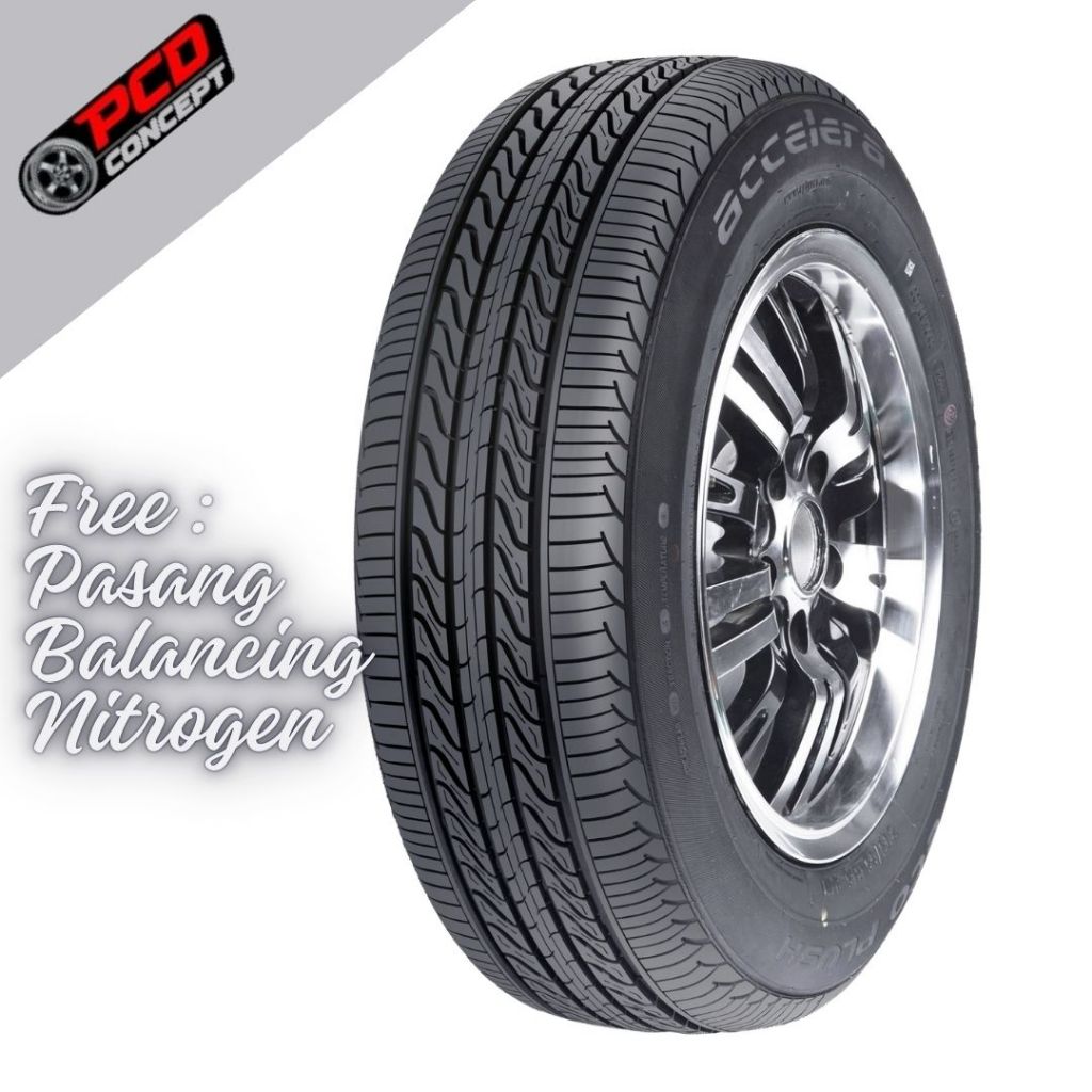 READY BAN MOBIL RADIAL R14 ACCELERA ECO PLUSH 185/60 R14 TUBLES / 185 60 r14 accelera ECO PLUSH ring