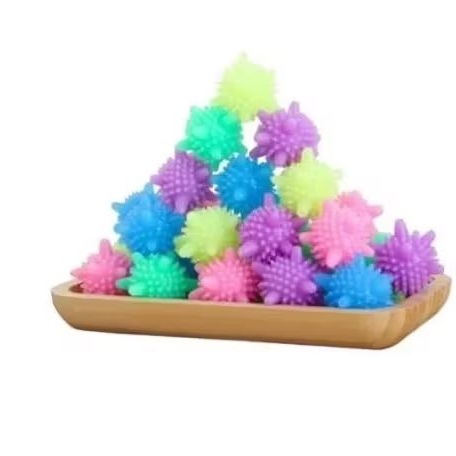 BOLA DURI PENCUCI PAKAIAN ANTI KUSUT BOLA KARET PEMBERSIH PAKAIAN MESIN CUCI