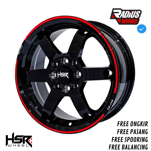 VELG HSR TE37 R15 UNTUK BRIO YARIS AGYA AVANZA FREED MOBILIO DLL