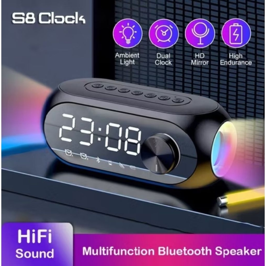 SPEAKER AOLON S8 JAM ALARM