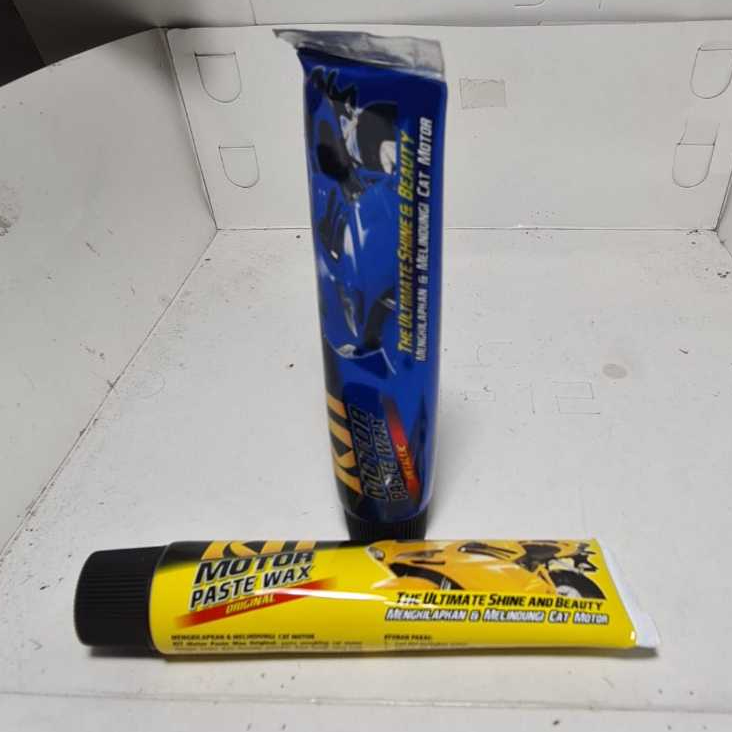 Paket KIT Paste Wax Original + Metalic Pengkilap Body Motor Mobil 60 gr / Kit Paste Wax