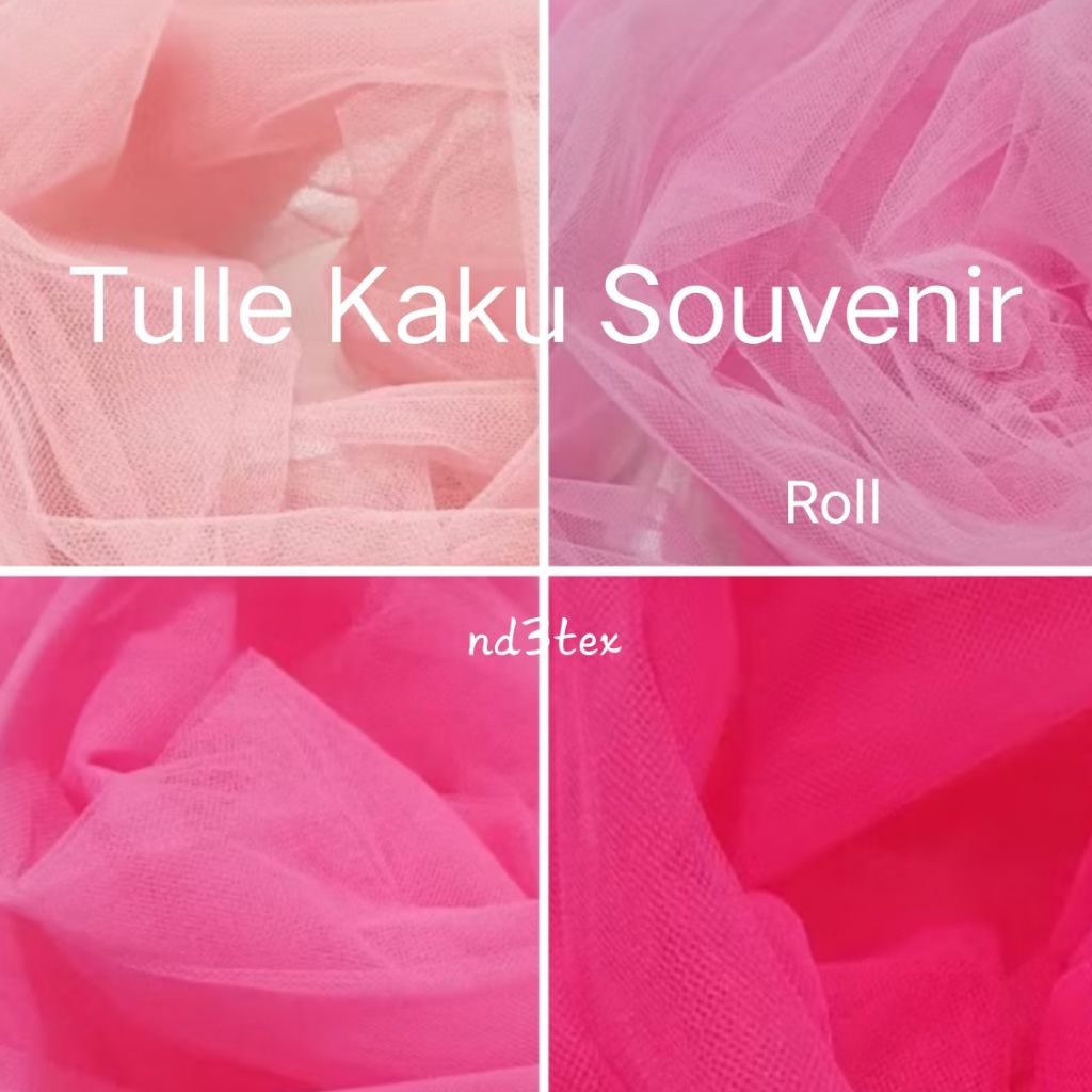 Kain Tulle Kaku untuk Souvenir