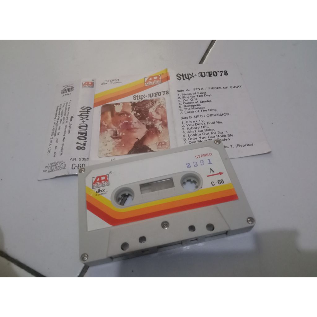 Kaset Pita UFO STYX 78