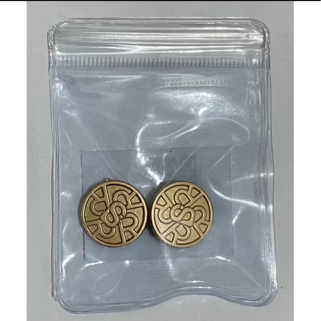 Round signature brooch Bs x Rm