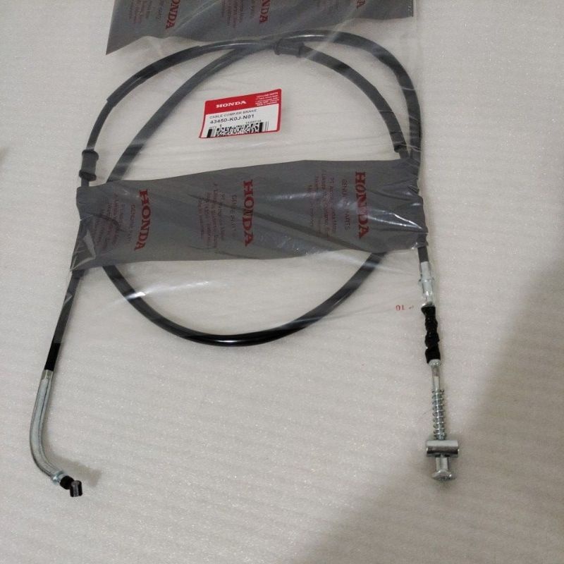 Kabel tali cable sulur Rem brake Belakang Honda Genio - new Scoopy 2021 Original ASLI Distributor Sp