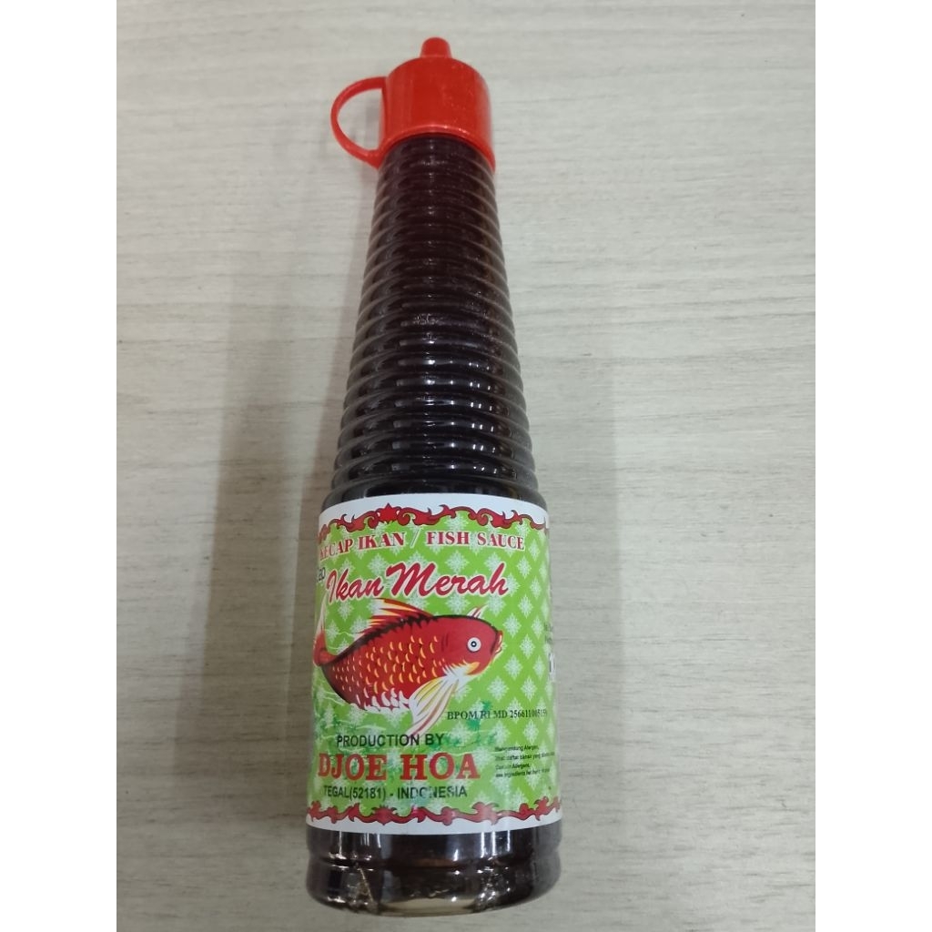 KECAP IKAN CAP IKAN MERAH 135ML / KECAP IKAN DJOE HOA / KECAP IKAN