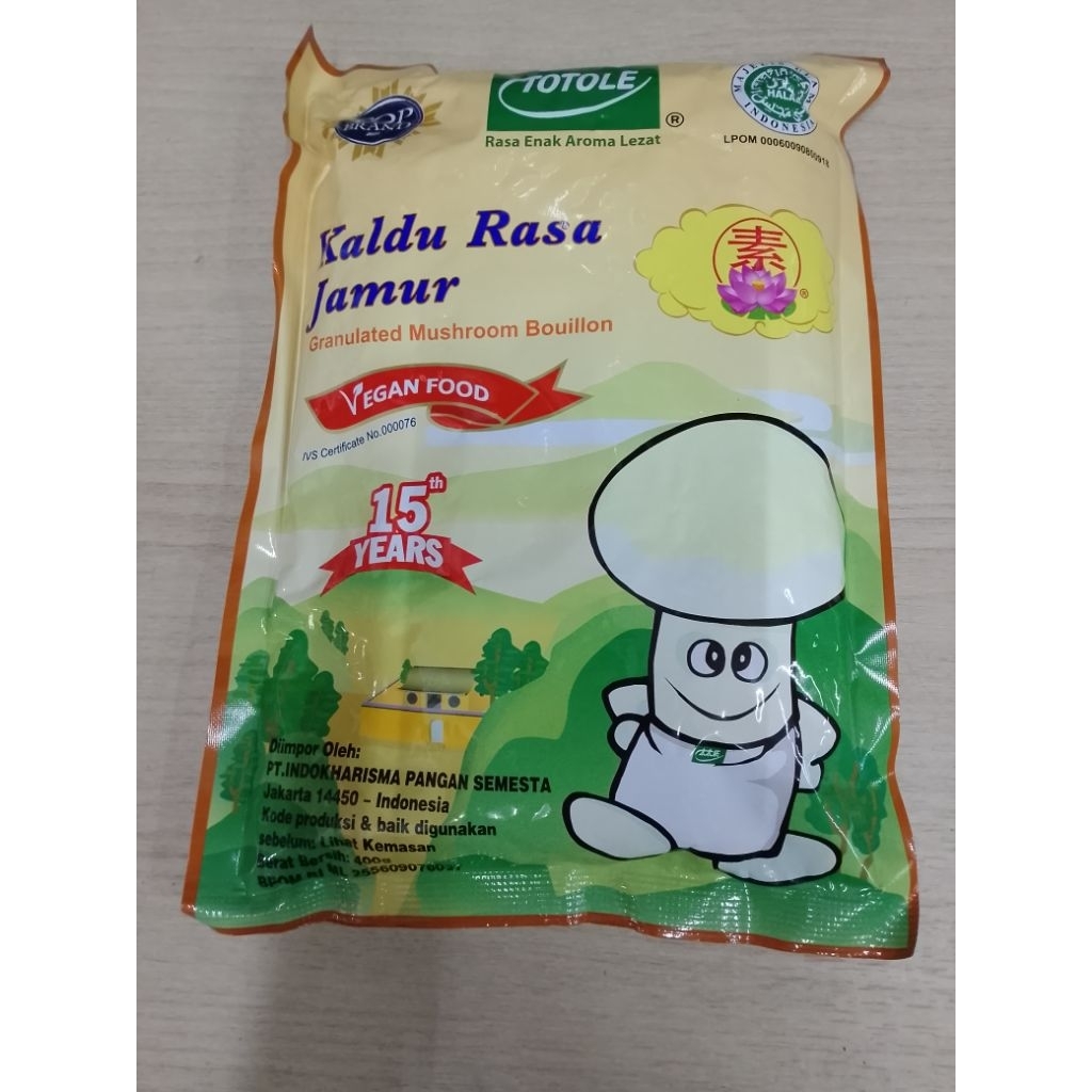 TOTOLE KALDU RASA JAMUR 400GRAM / TOTOLE KALDU JAMUR 400GRAM / TOTOLE