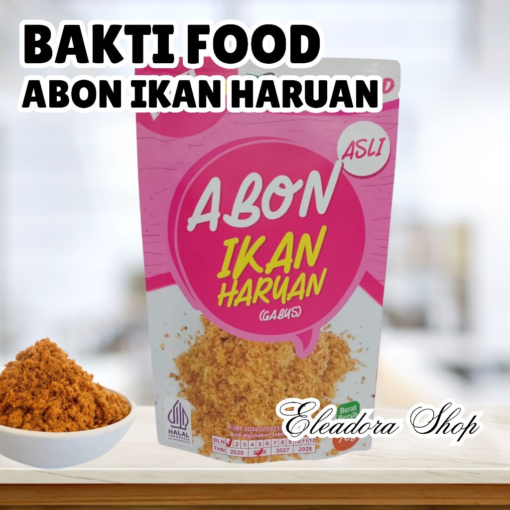 Abon Ikan Haruan Merk Bakti Food - Rabuk Haruan Khas Banjarmasin